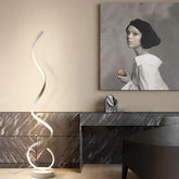 Spiral Modern Art Style Floor Lamp - Clowas